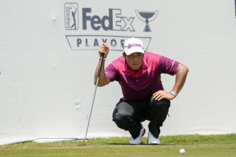 Matsuyama, McCarthy tied for lead in opening PGA Tour playoff event