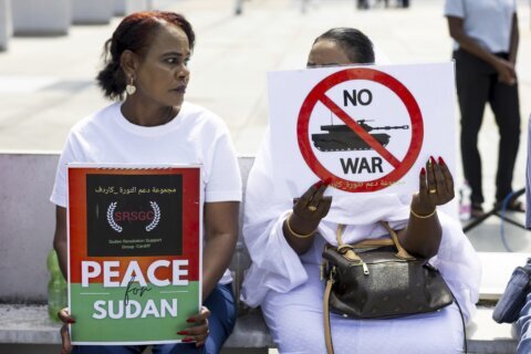 Sudan army absent as 1st day of peace talks conclude in Switzerland