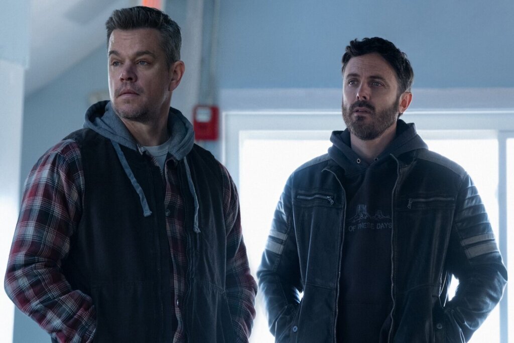 Review: Affleck & Damon banter like Butch & Sundance in Apple’s heist comedy ‘The Instigators’