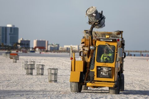 Tropical Storm Debby moves through Gulf toward Florida with hurricane warnings