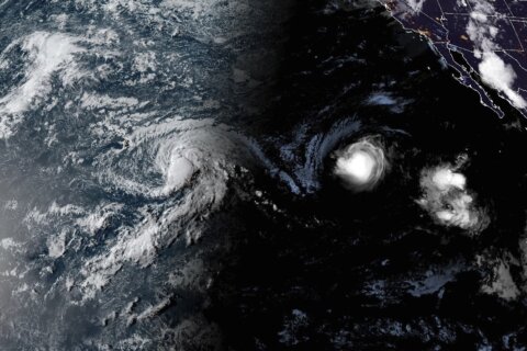 Tropical Storm Hone increases to Category 1 hurricane strength while approaching Hawaii