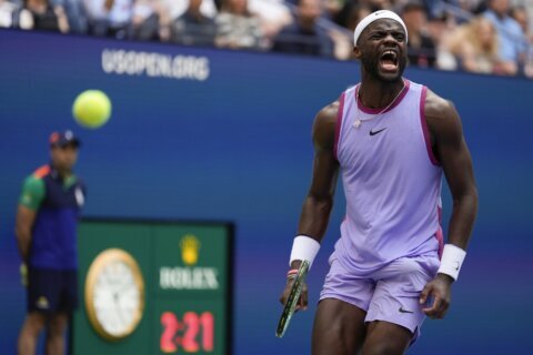 Frances Tiafoe tops Ben Shelton in an all-American US Open rematch and now will face Popyrin