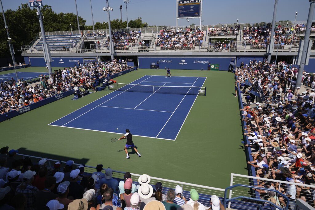 Evans outlasts Khachanov over 5 hours, 35 minutes in a match that sets a US Open record for length