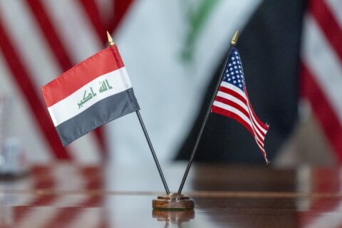 A rocket attack at an Iraqi military base injures US personnel, officials tell AP