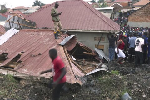 At least 18 dead after landfill site collapses in Uganda’s capital