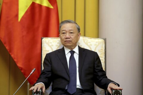 Vietnam's president is confirmed as the new Communist Party chief — the country's most powerful role