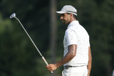 Aaron Rai takes advantage of Max Greyserman's late meltdown to win the Wyndham Championship