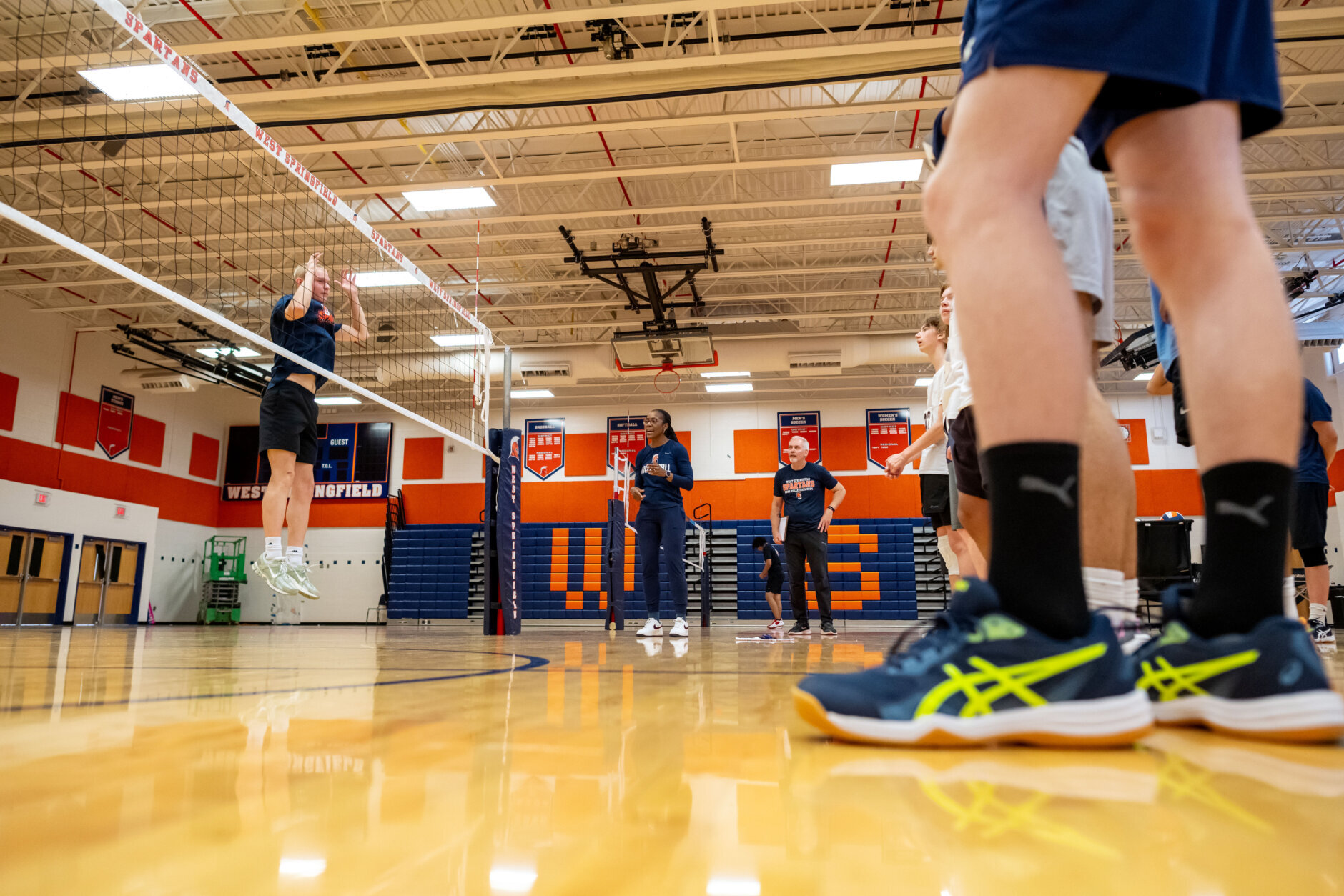 boys volleyball tryouts