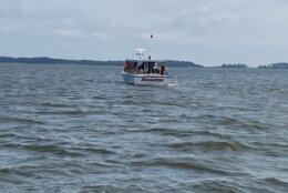 a boat out on the water