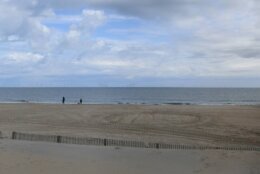 Rendering of wind farm near Ocean City