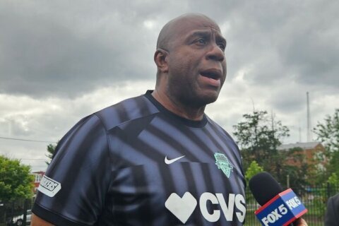 ‘Opportunity of a lifetime’: Magic Johnson becomes investor in NWSL’s Washington Spirit