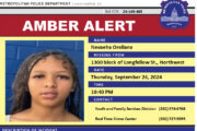 Amber Alert issued for 14-year-old DC girl