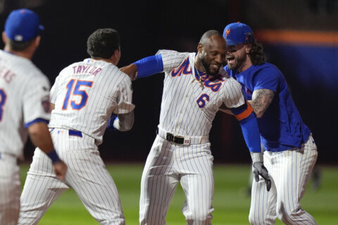 Mets beat Nationals 2-1 on Marte's single in 10th inning