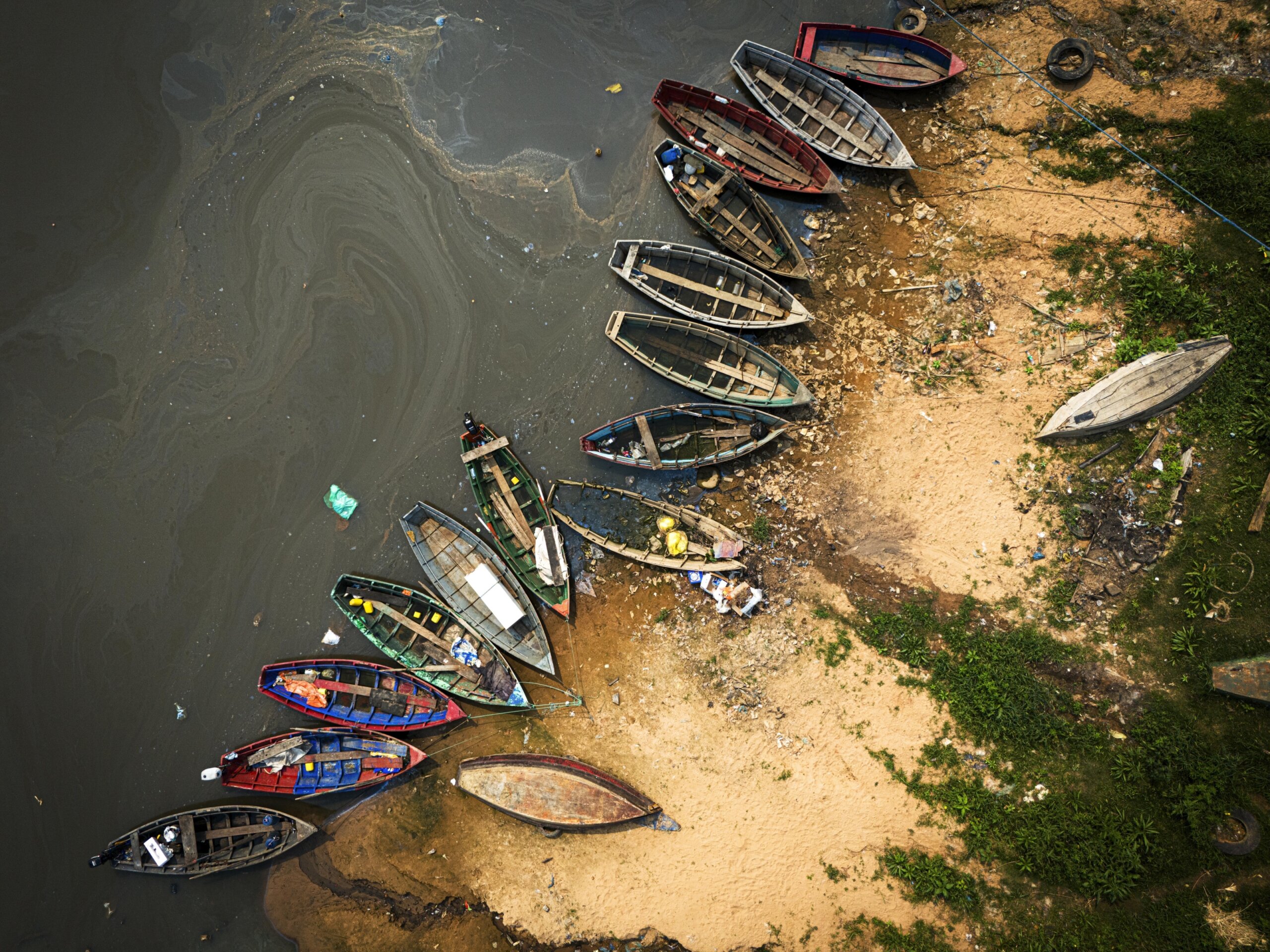 Severe Drought Drops Water Level to Historic Low on the Paraguay River, a Regional Lifeline