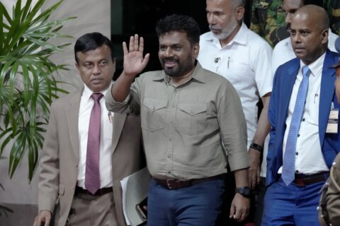 Marxist Anura Kumara Dissanayake sworn in as Sri Lanka’s president