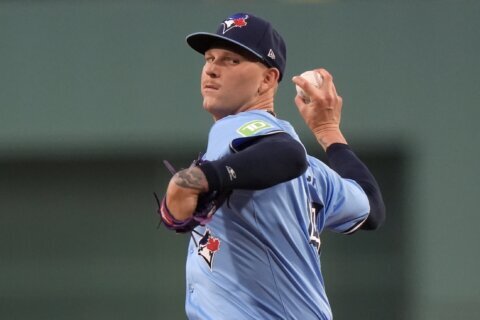 Blue Jays pitcher Bowden Francis again loses no-hit bid on leadoff homer in 9th