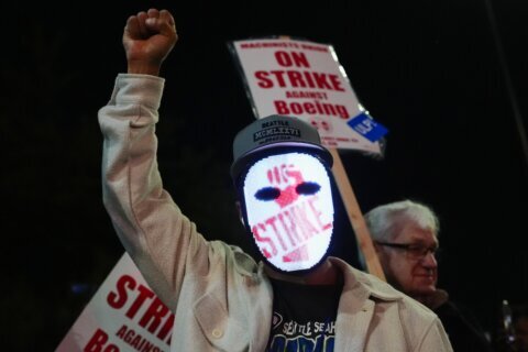 Striking Boeing factory workers say they are ready to hold out for a better contract