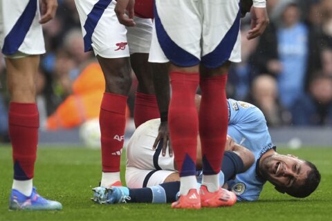 Man City’s Rodri will miss the rest of the season after undergoing knee surgery