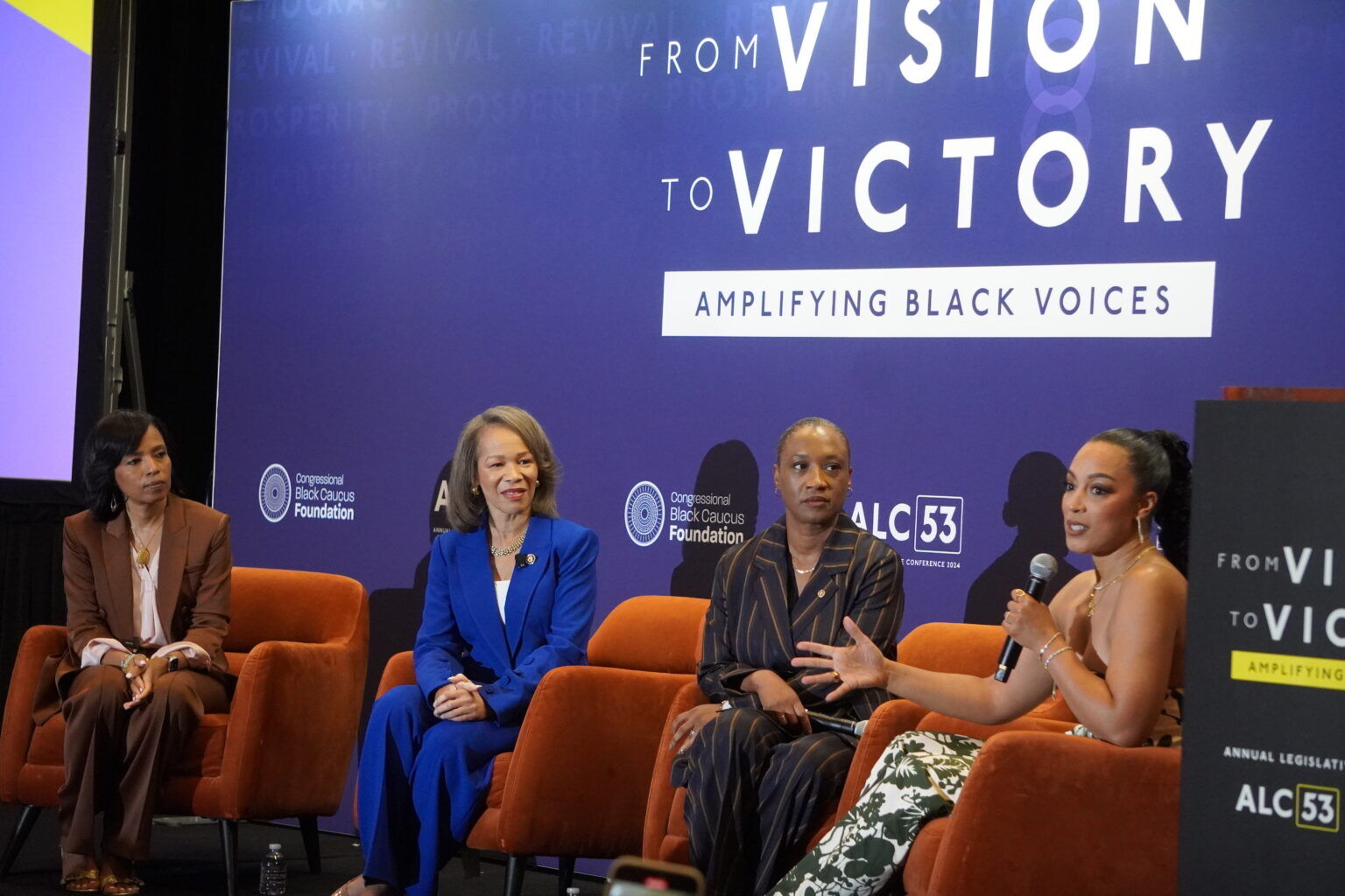 Maryland candidates join Congressional Black Caucus conference, work to double number of Black women in US Senate – WTOP News