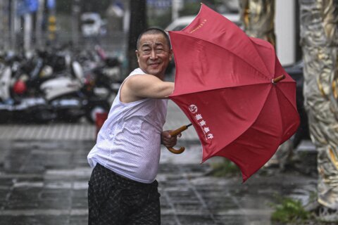 A million people flee their homes as Typhoon Yagi makes landfall in China