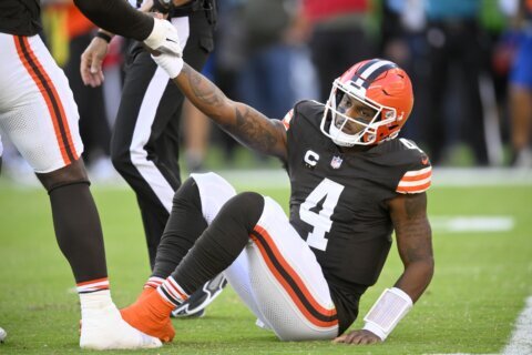 Browns are ‘not changing quarterbacks’ after Deshaun Watson and the offense struggle again