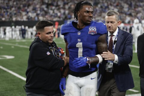 Malik Nabers to miss Giants game at Seattle with concussion