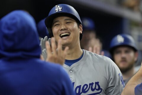 Ohtani keeps showing a flair for the dramatic during his historic 1st season with the Dodgers