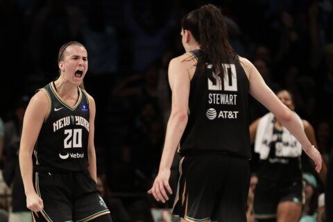 Ionescu scores 36 points and Liberty advance to WNBA semifinals with 91-82 win over Dream