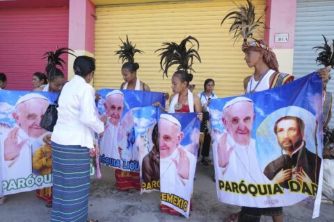 Pope arrives in deeply Catholic East Timor to encourage its recovery from bloody independence