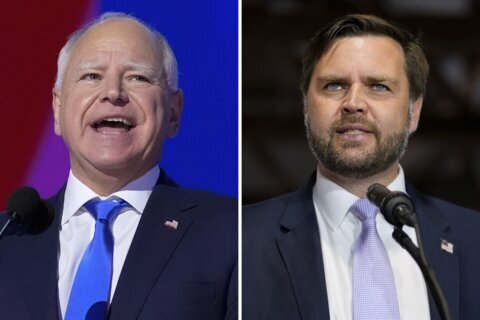 WATCH: JD Vance, Tim Walz meet for one-and-only vice presidential debate