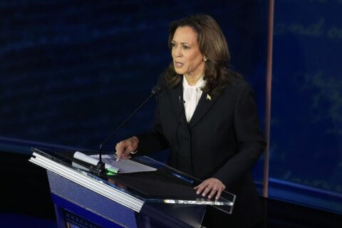 Kamala Harris gives abortion rights advocates the debate answer they've longed for in Philadelphia