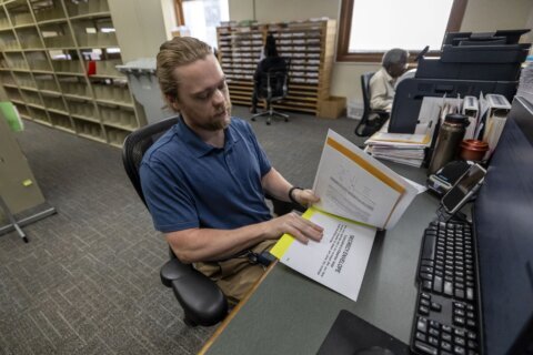 The first general election ballots are going in the mail as the presidential contest nears