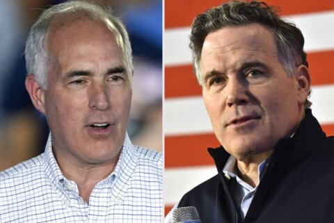 Casey, McCormick hammer home attacks in debate for Pennsylvania’s battleground Senate race