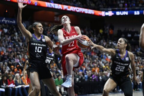 Alyssa Thomas helps the Connecticut Sun eliminate Caitlin Clark and the Indiana Fever from playoffs