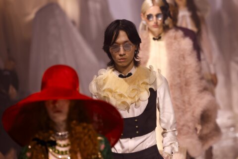 Valentino's new designer puts on maximalist Paris ready-to-wear debut