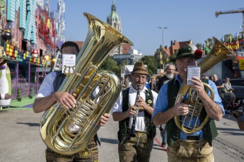 Oktoberfest is open. The world’s largest folk festival begins after ceremonial keg-tapping