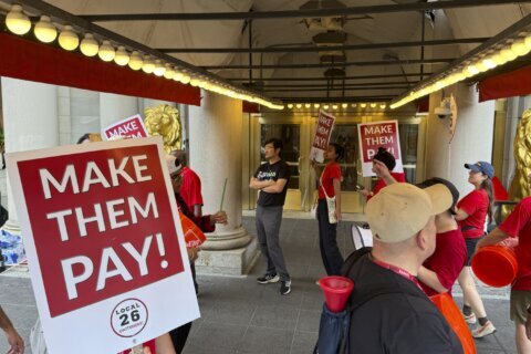 Labor Day hotel strikes reflect the frustrations of a workforce largely made up of women of color