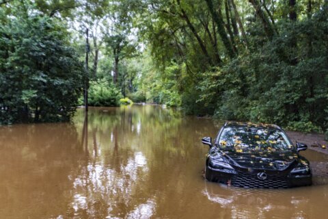 Officials warn that EVs could catch fire if inundated with saltwater from Hurricane Helene