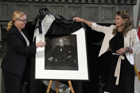 An iconic Churchill photo stolen in Canada and found in Italy is ready to return