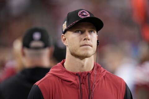 49ers star RB Christian McCaffrey heads to Germany to see a specialist for his Achilles injury