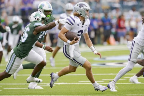 No. 17 Kansas State defense comes up big to help Wildcats escape Tulane with a 34-27 win