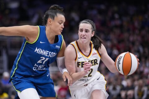 Napheesa Collier scores 26 and Lynx overcome Caitlin Clark’s 25-point night for 99-88 win over Fever