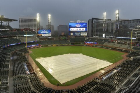 Mets and Braves to play doubleheader on Monday after forecast washes out rest of pivotal series