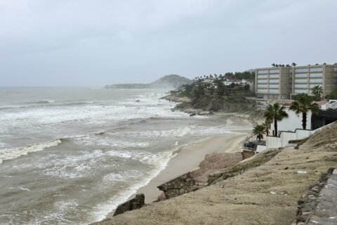 Tropical Storm Ileana makes landfall on Mexico’s Sinaloa coast after pounding Los Cabos