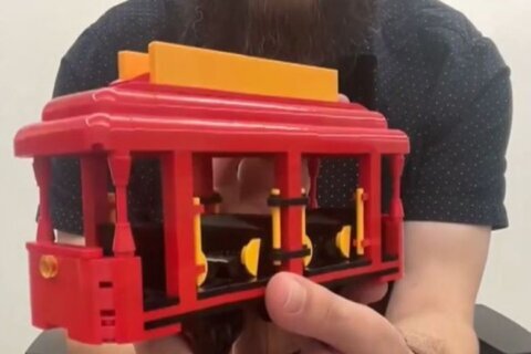 Mister Rogers’ Neighborhood replica trolley up for a vote to become next LEGO set