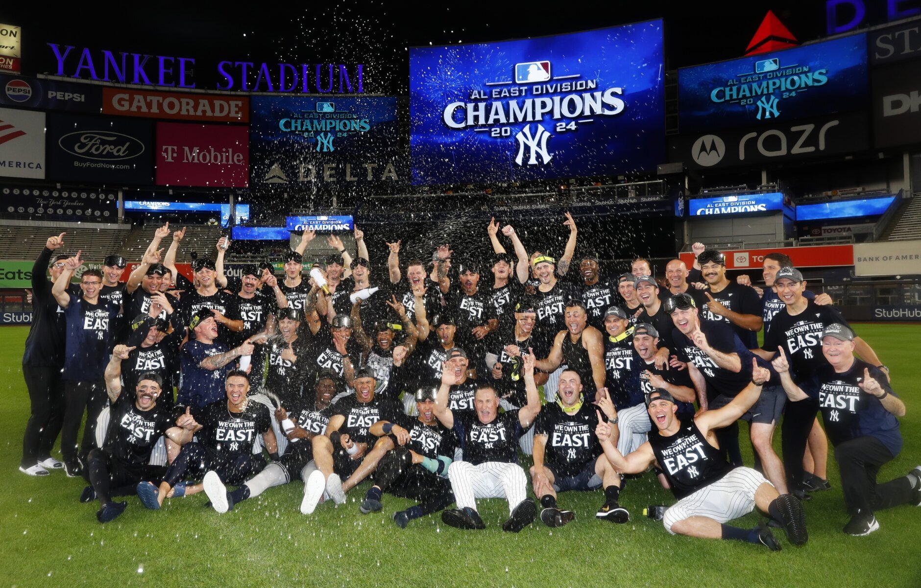 Yankees win AL East title with 101 victory over Orioles behind Judge