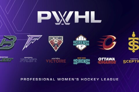 PWHL unveils team nicknames and logos entering women’s hockey league’s 2nd season