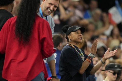 Biden honors NCAA basketball champs South Carolina and celebrates surging interest in women’s sports