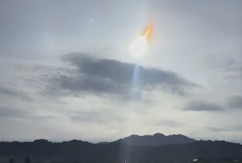 Small, harmless asteroid burns up in Earth’s atmosphere over the Philippines