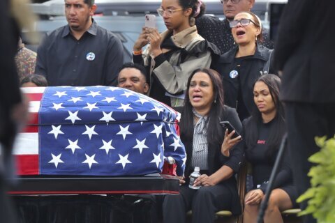 Large police presence at funeral for Massachusetts recruit who died during training exercise